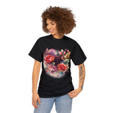 Love T-Shirt: Whimsical Heart with Roses