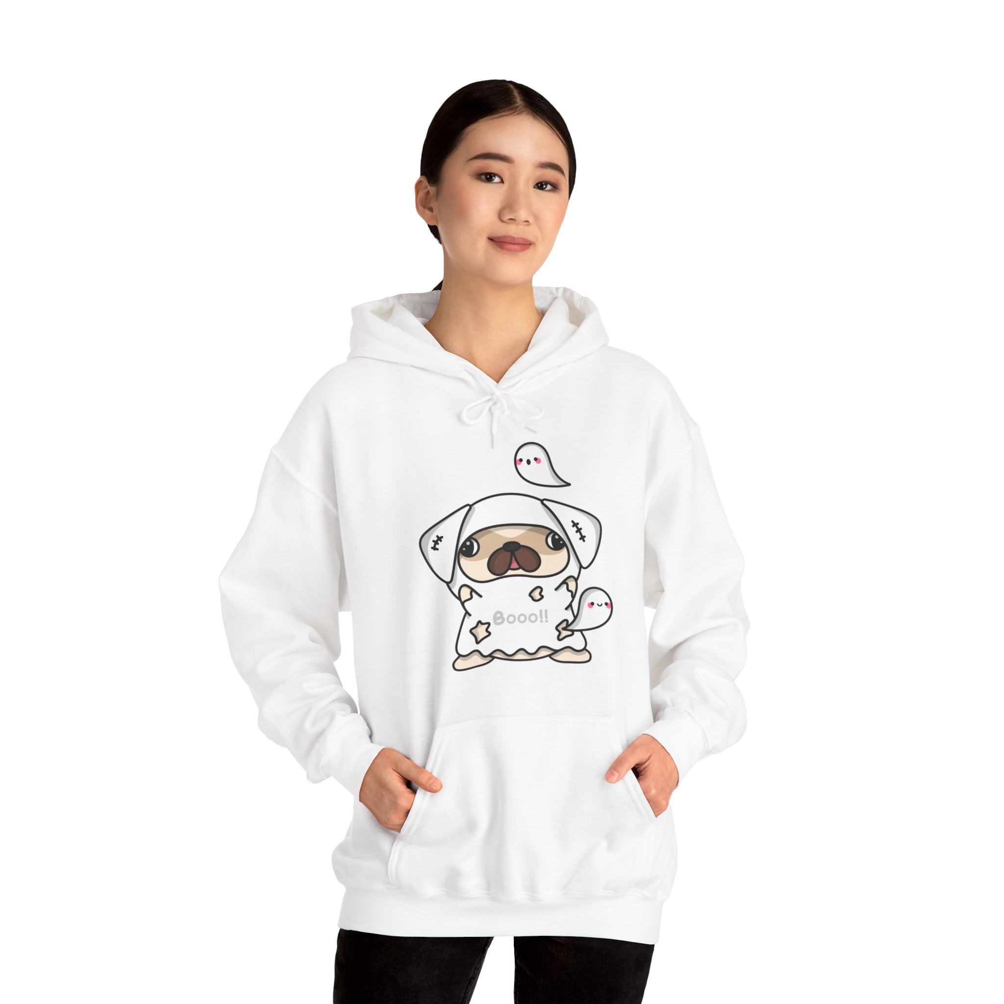 Halloween Hoodie: Pug Boo