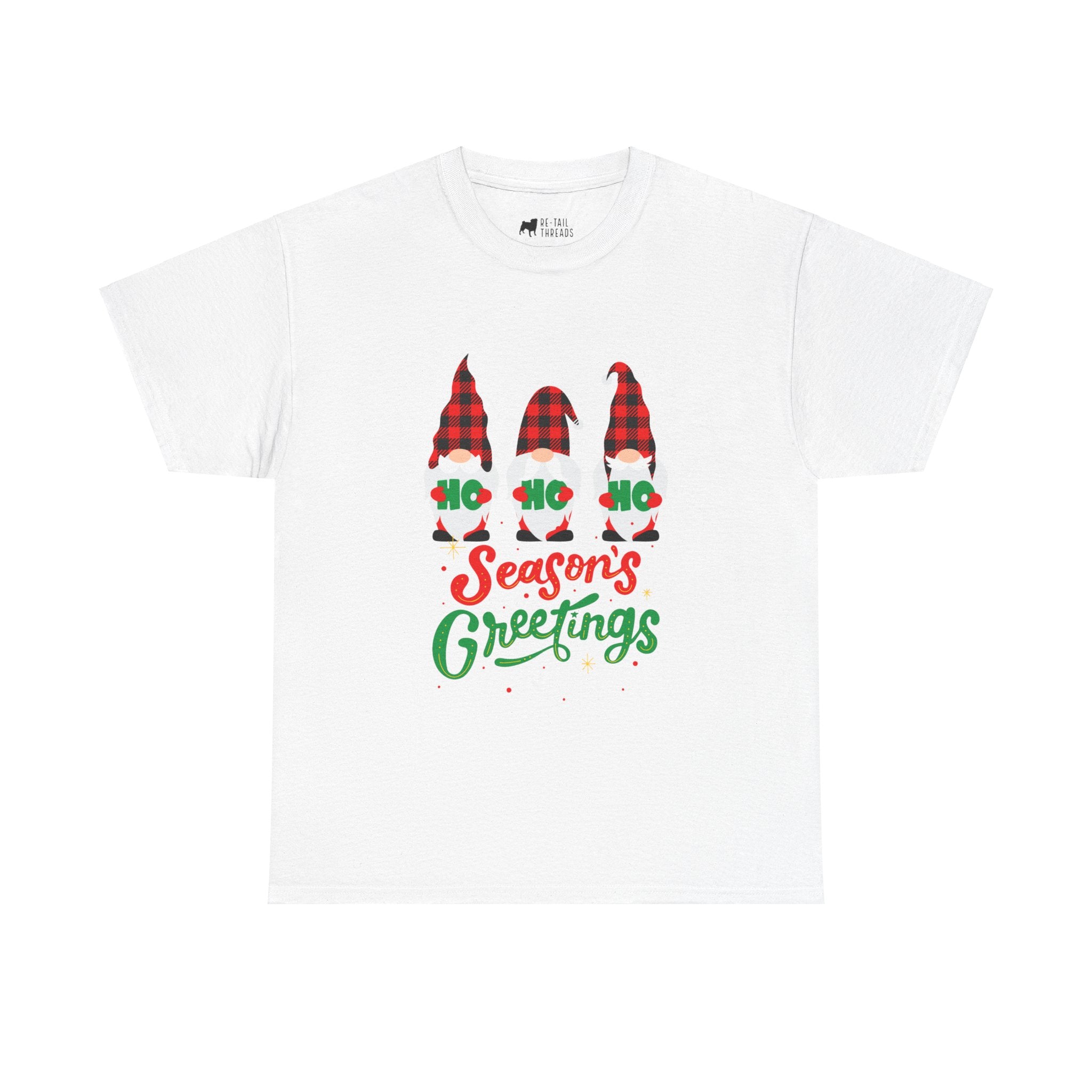 Christmas T-Shirt: Season's Greetings Gnome