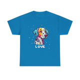 Dog T-Shirt: Dalmation Love