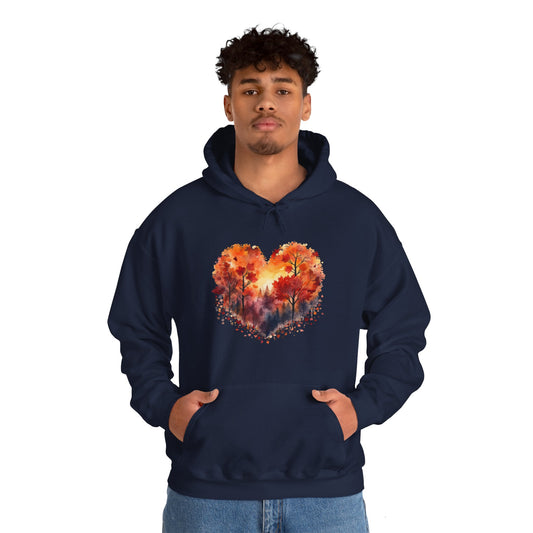 Halloween Hoodie: Fall Heart