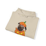 Halloween Hoodie: Pug Pumpkin