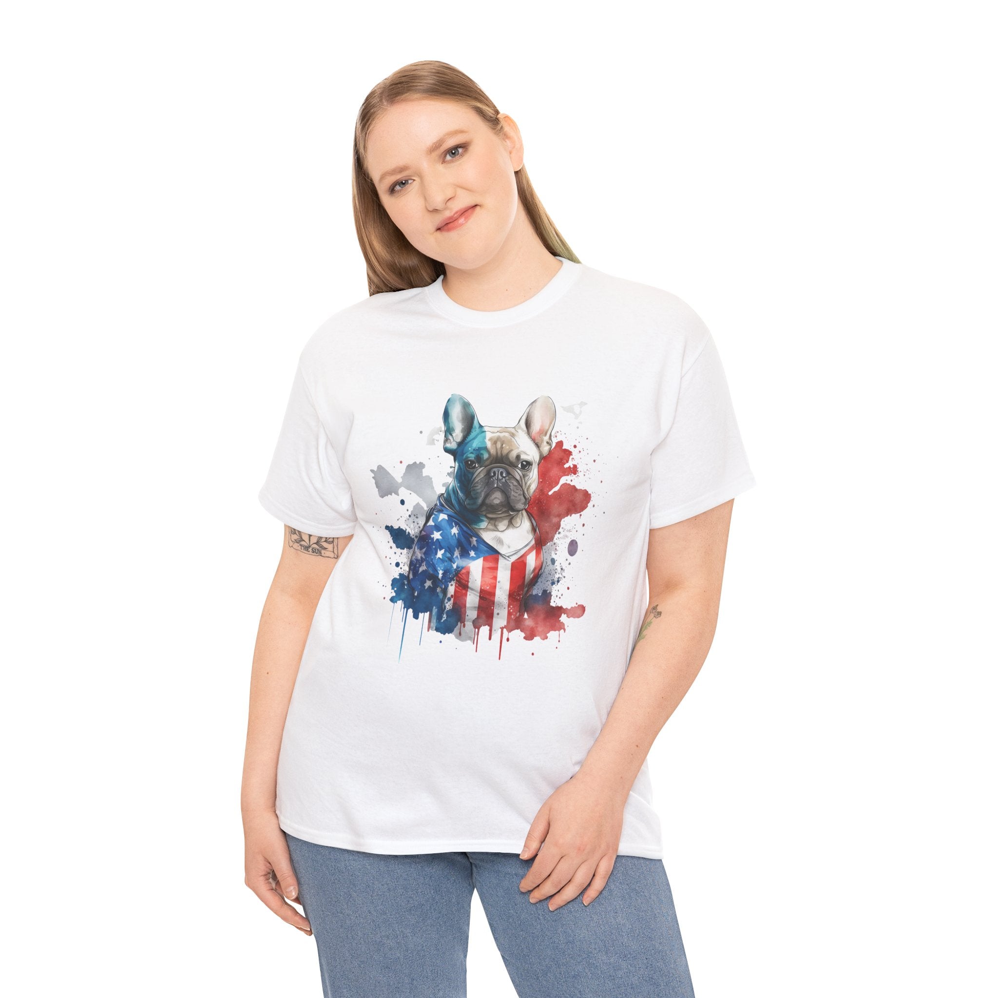 4th of July T-Shirt: Frenchie #2