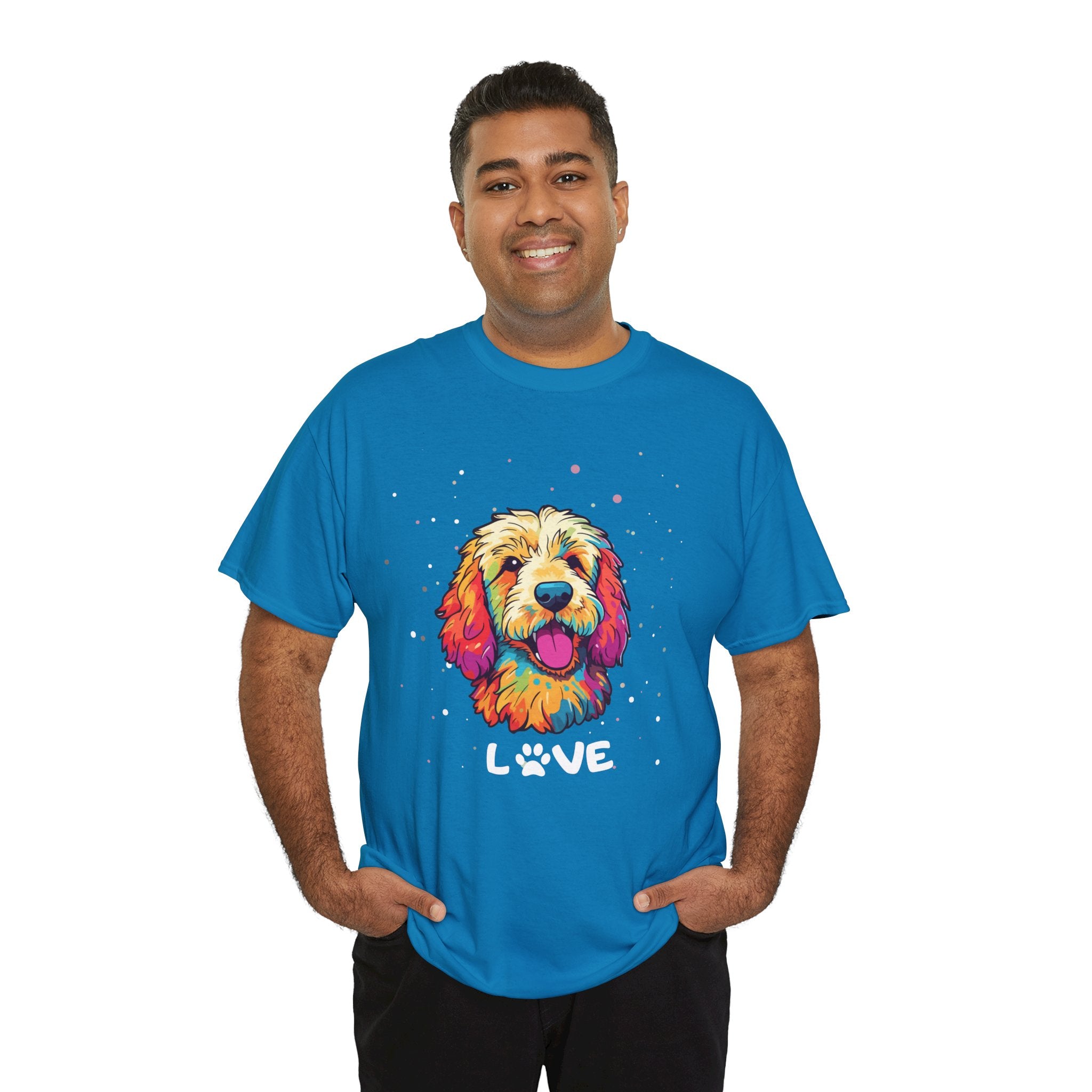 Dog T-Shirt: Goldendoodle Love
