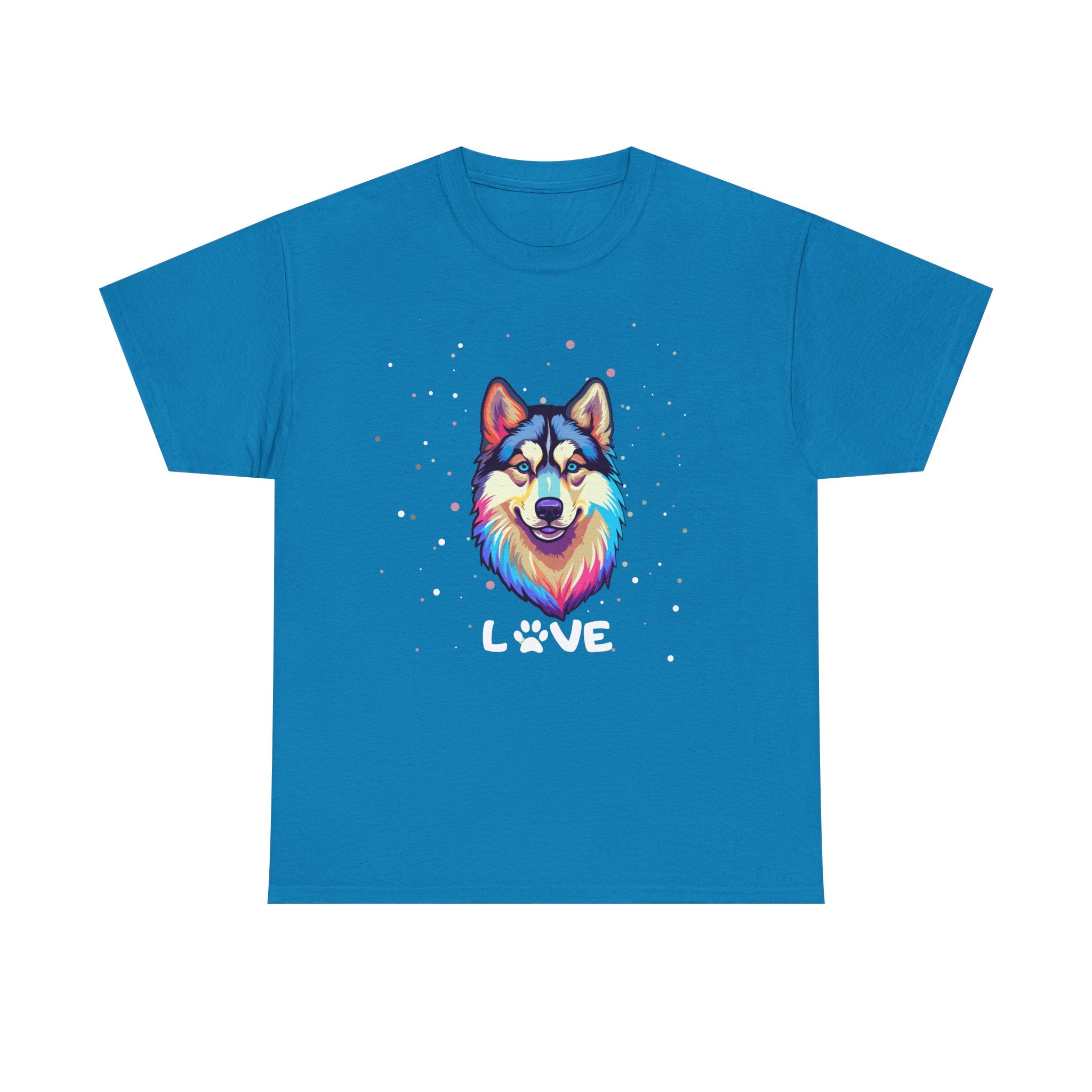 Dog T-Shirt: Husky Love