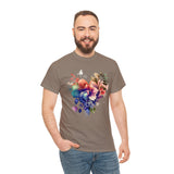 Love T-Shirt: Flowery Heart