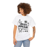 Funny T-Shirt: Anti-Social Butterfly