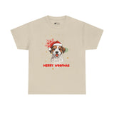 Christmas T-Shirt: Santa Hat Jack Russell Terrier