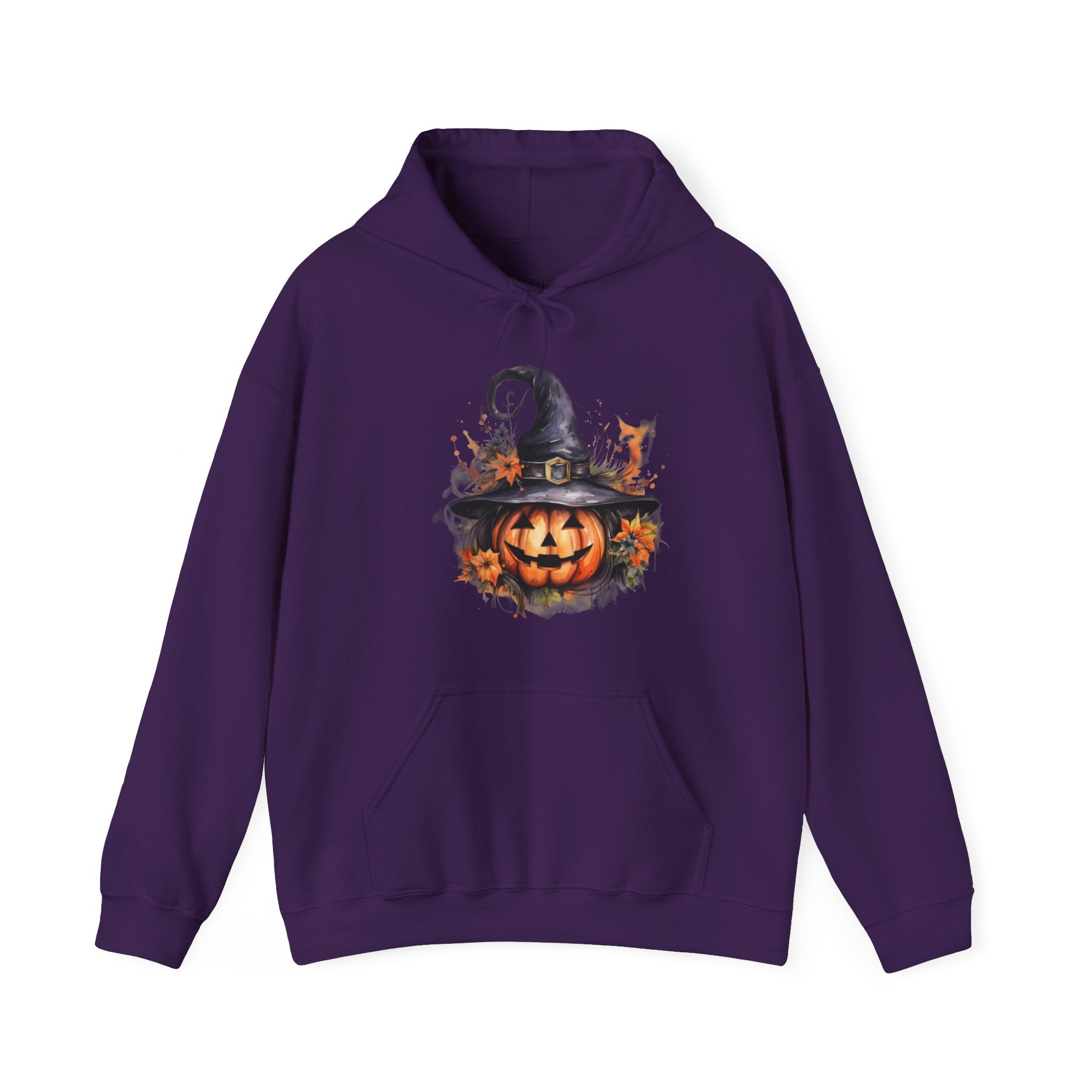 Halloween Hoodie: Witchy Pumpkin