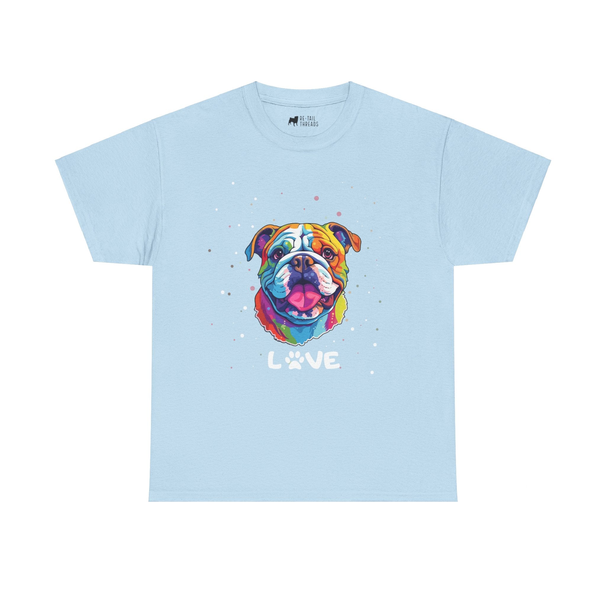 Dog T-Shirt: English Bulldog Love #1