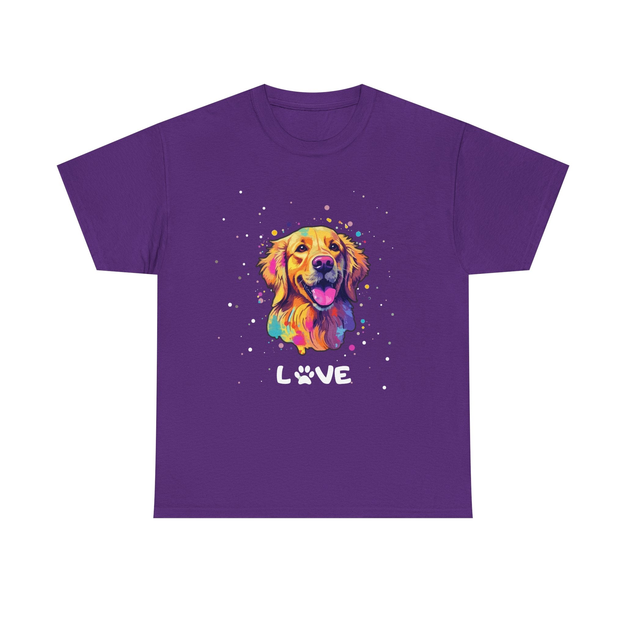 Dog T-Shirt: Golden Retriever Love