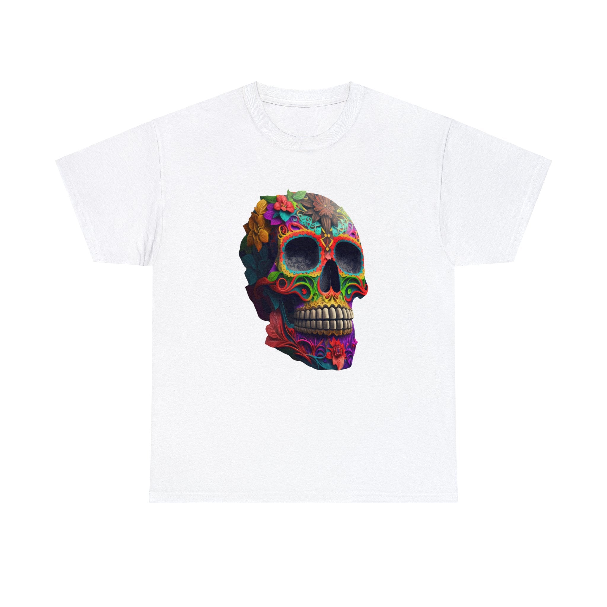 Skull T-Shirt: Painted Skull