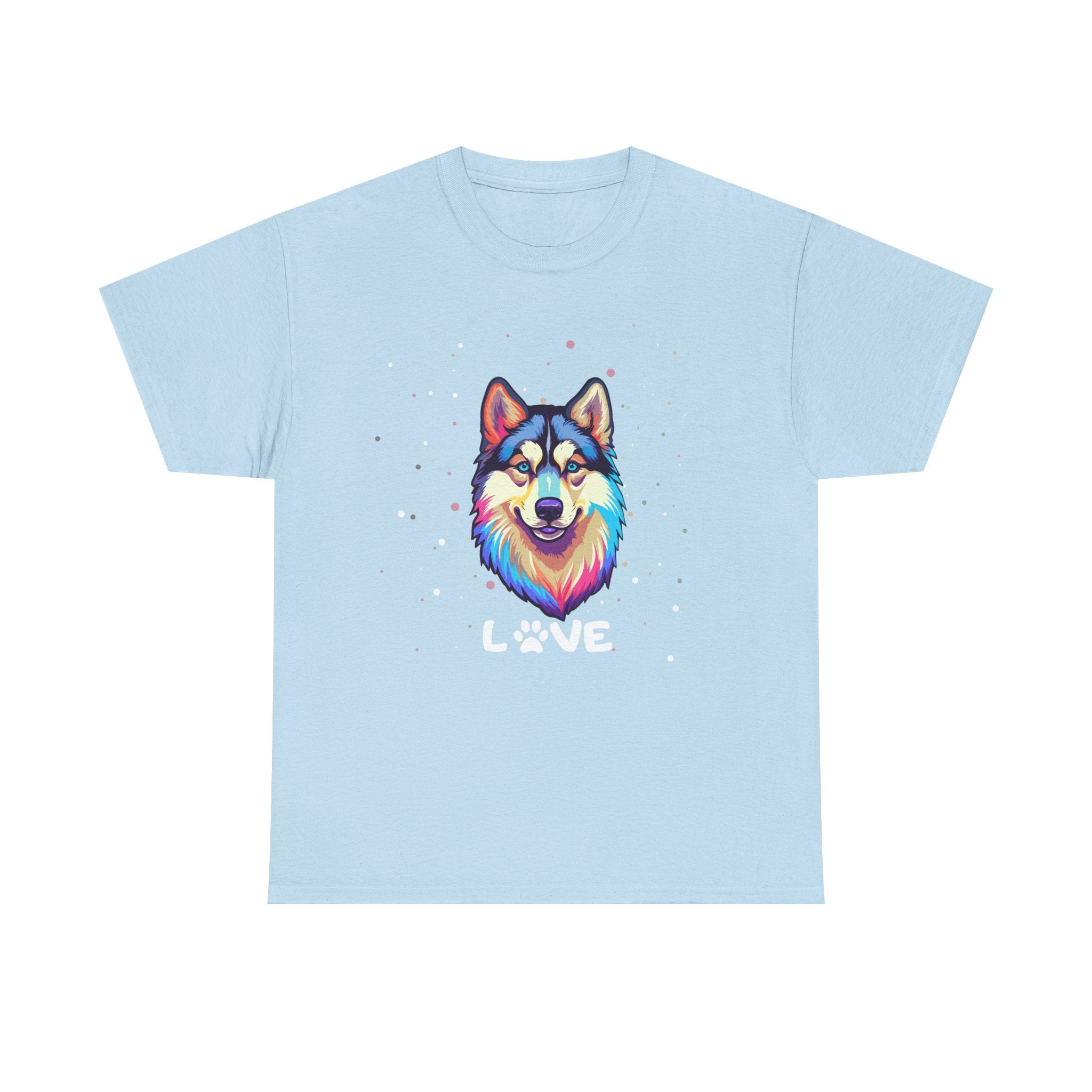 Dog T-Shirt: Husky Love