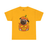 Halloween T-Shirt: Pug in a Pumpkin