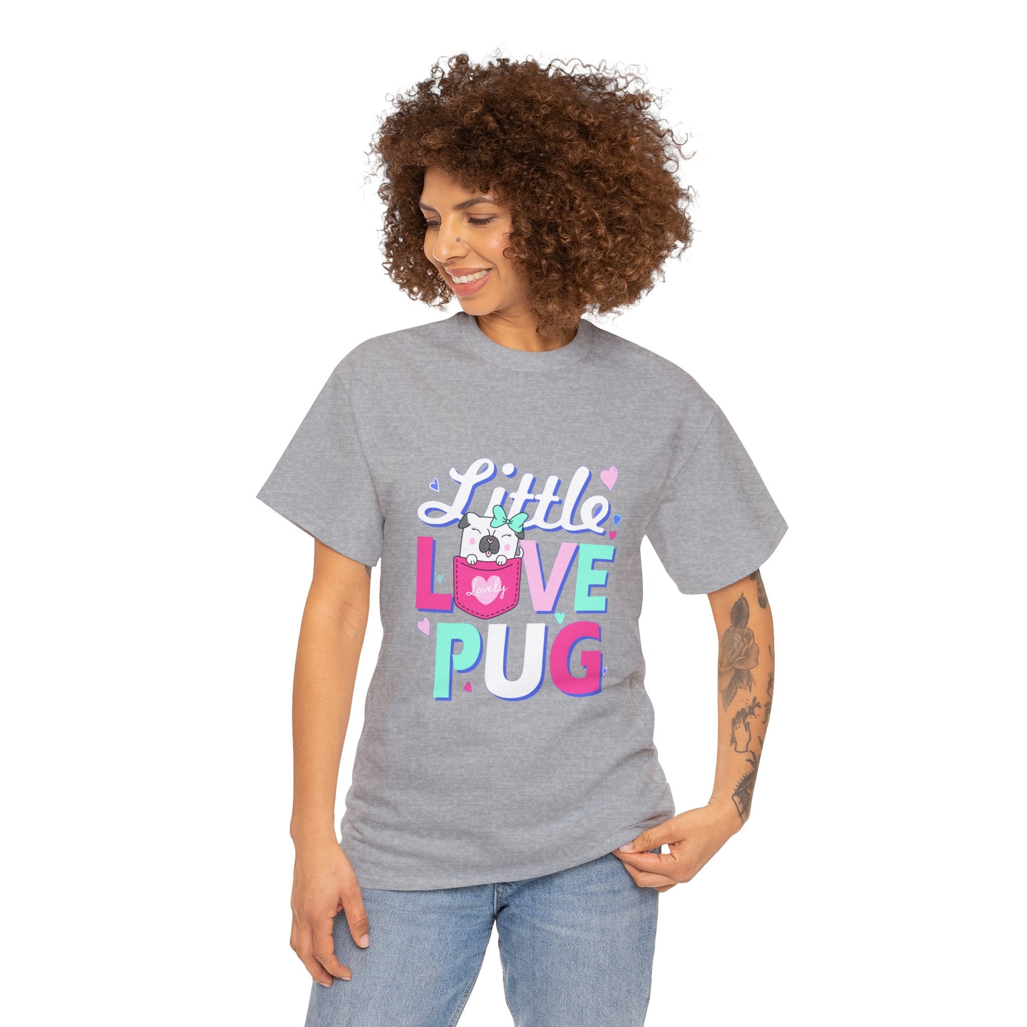 Pug T-Shirt: Little Love Pug