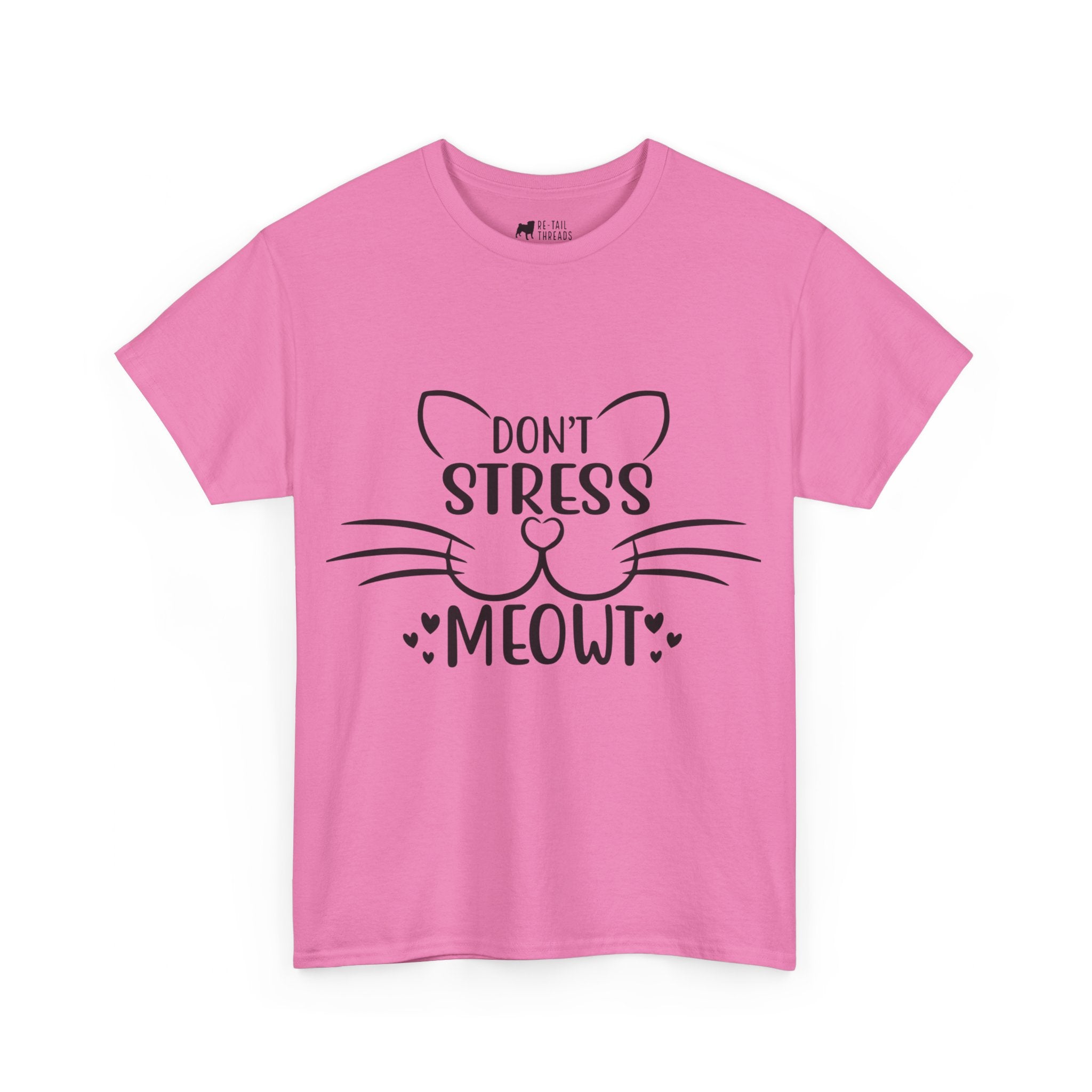 Cat T-Shirt: Don't Stress Meowt