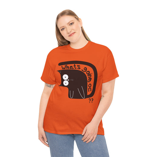Cat T-Shirt: What's Going On