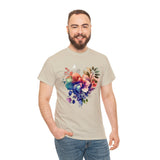 Love T-Shirt: Flowery Heart