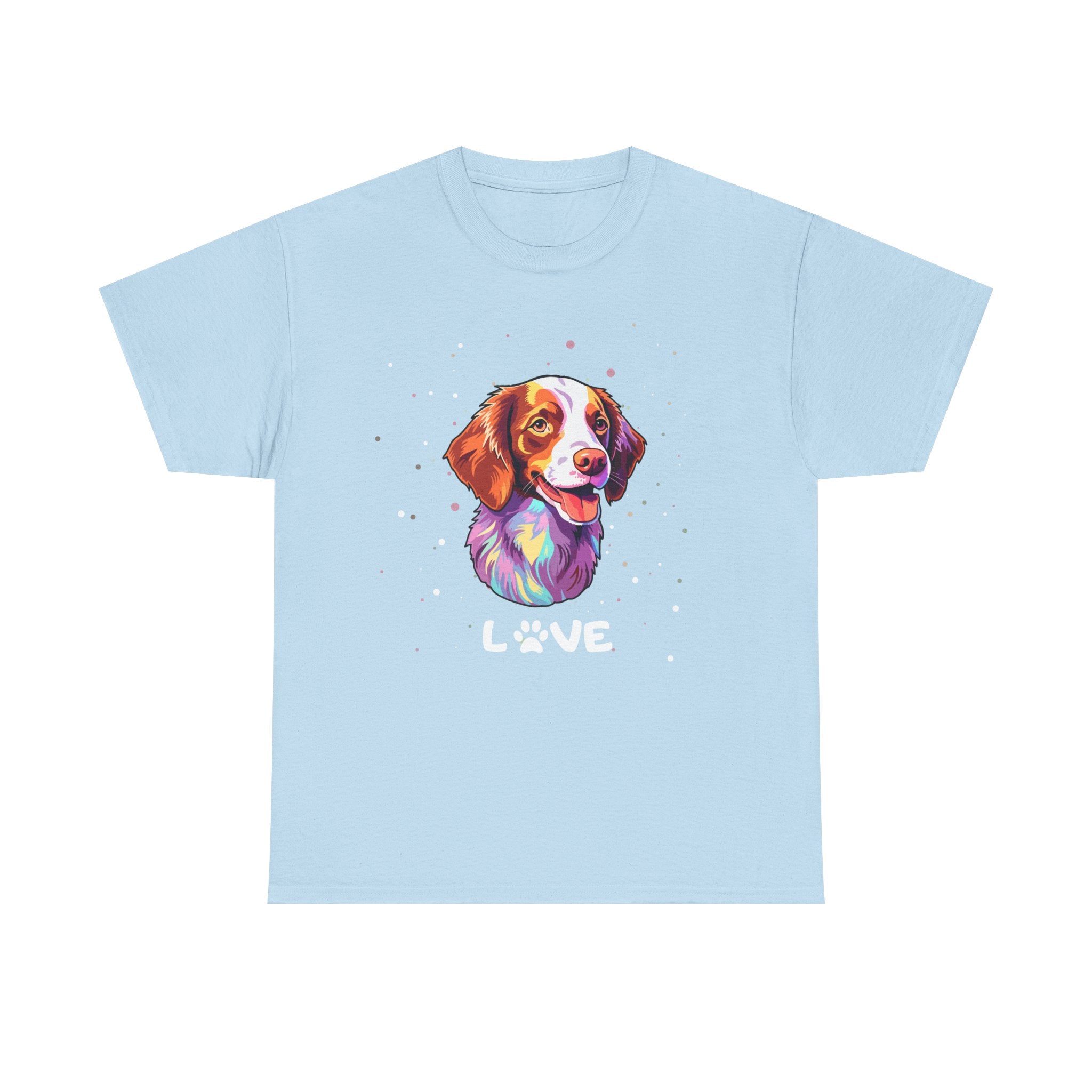 Dog T-Shirt: Brittany Spaniel Love