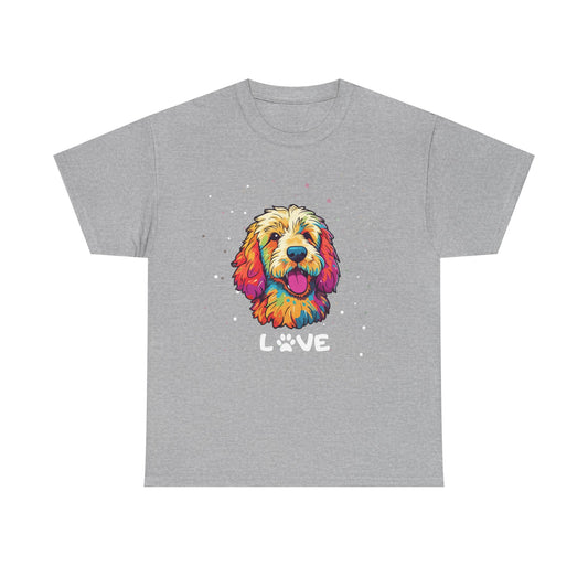 Dog T-Shirt: Goldendoodle Love