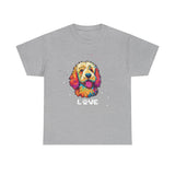 Dog T-Shirt: Goldendoodle Love
