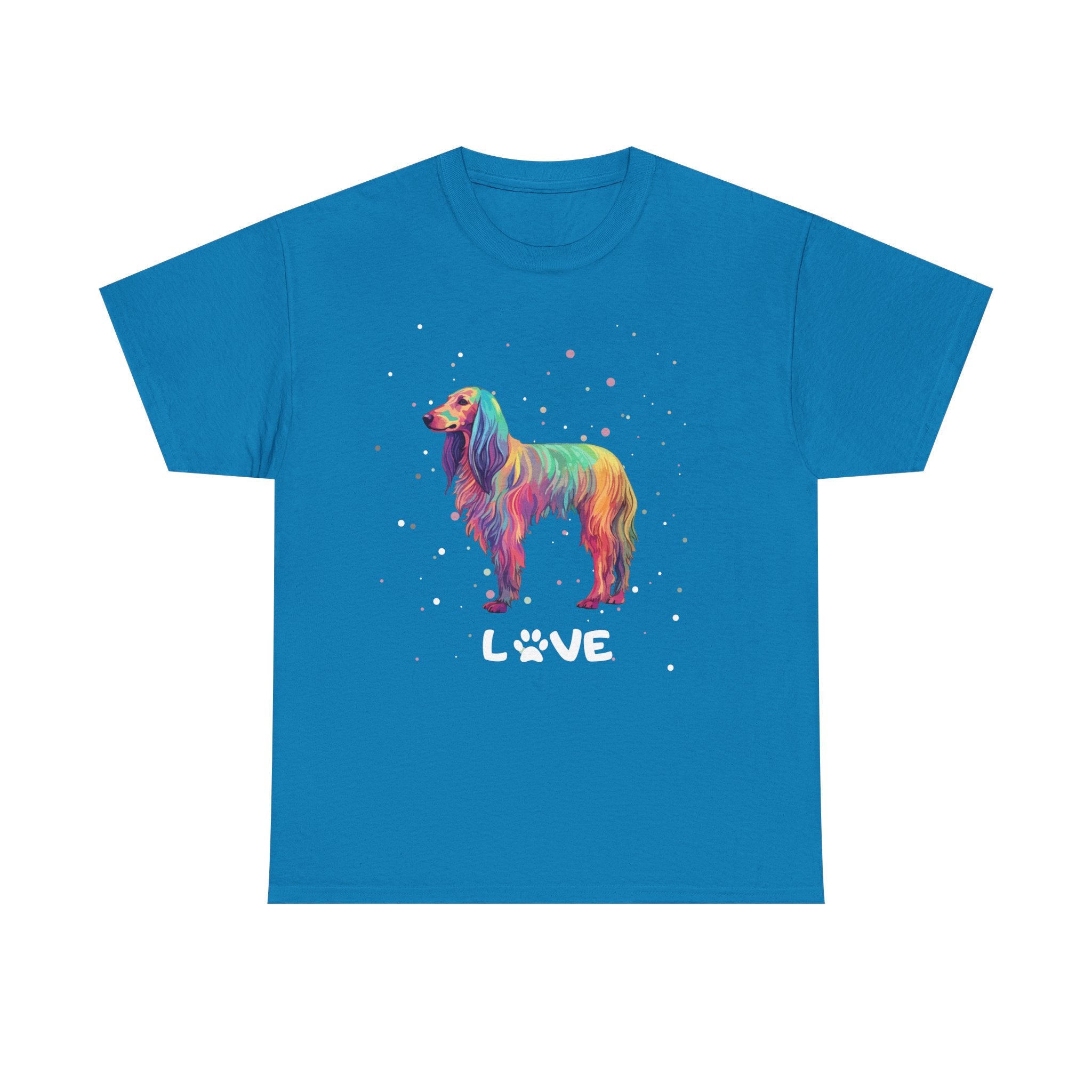 Dog T-Shirt: Afghan Hound Love