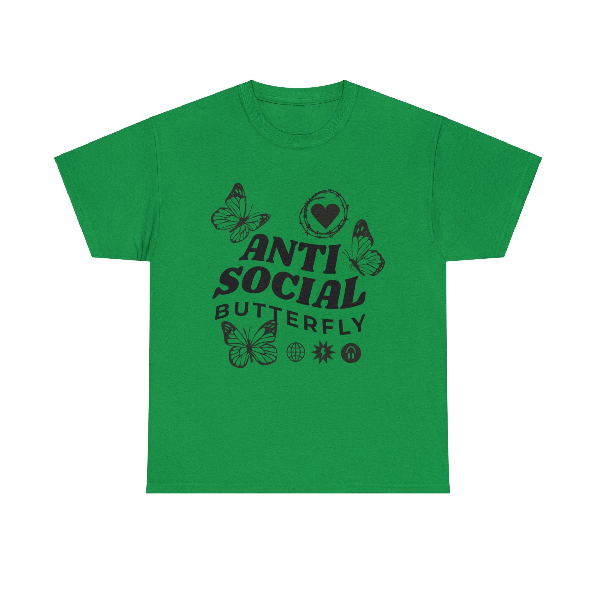 Funny T-Shirt: Anti-Social Butterfly