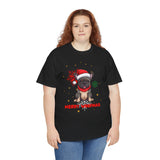 Christmas T-Shirt: Santa Hat French Bulldog