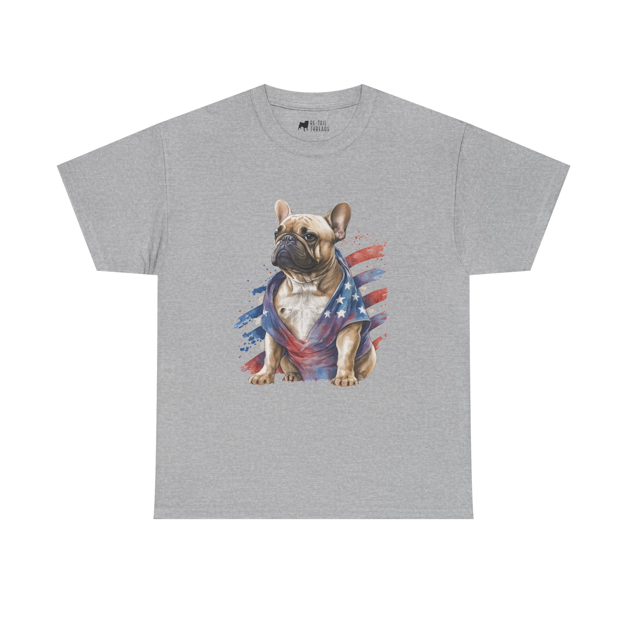 4th of July T-Shirt: Patriotic Frenchie