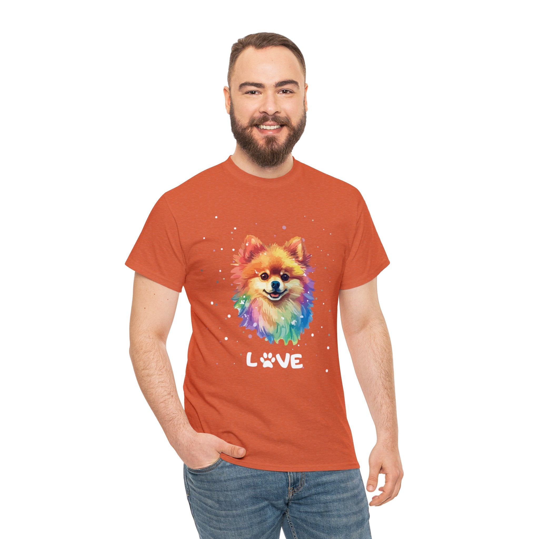 Dog T-Shirt: Pomeranian Love