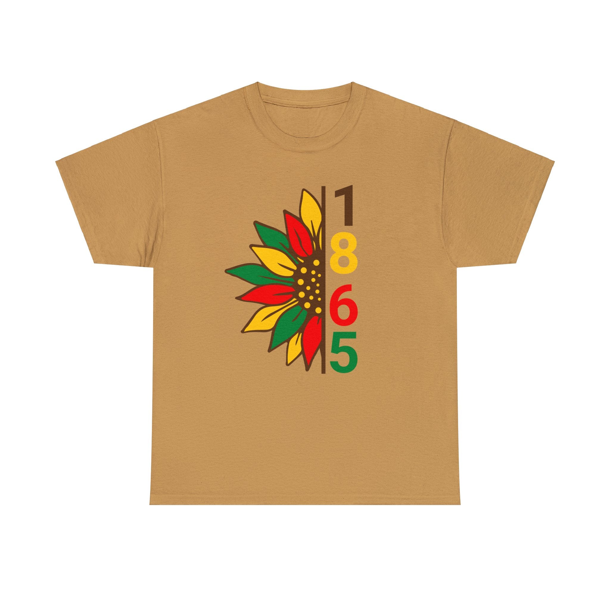 Juneteenth T-Shirt: 1865 Flower