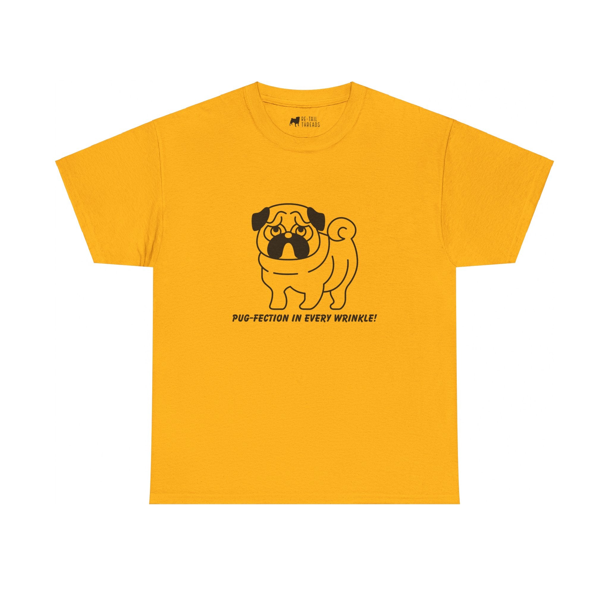 Pug T-Shirt: Pug-fection In Every Wrinkle