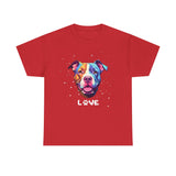 Dog T-Shirt: Pitbull Love #3