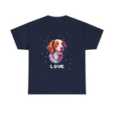 Dog T-Shirt: Brittany Spaniel Love