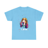 Dog T-Shirt: Bassett Hound Love