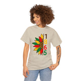 Juneteenth T-Shirt: 1865 Flower