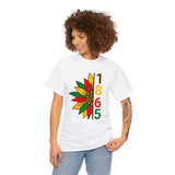 Juneteenth T-Shirt: 1865 Flower