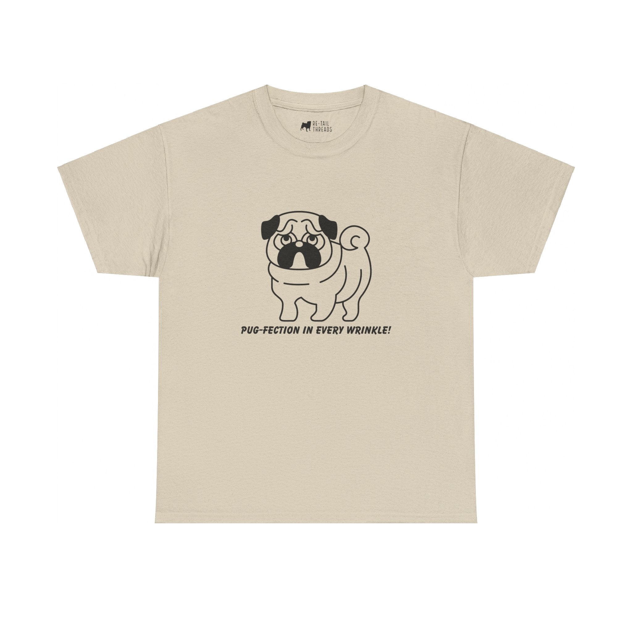 Pug T-Shirt: Pug-fection In Every Wrinkle