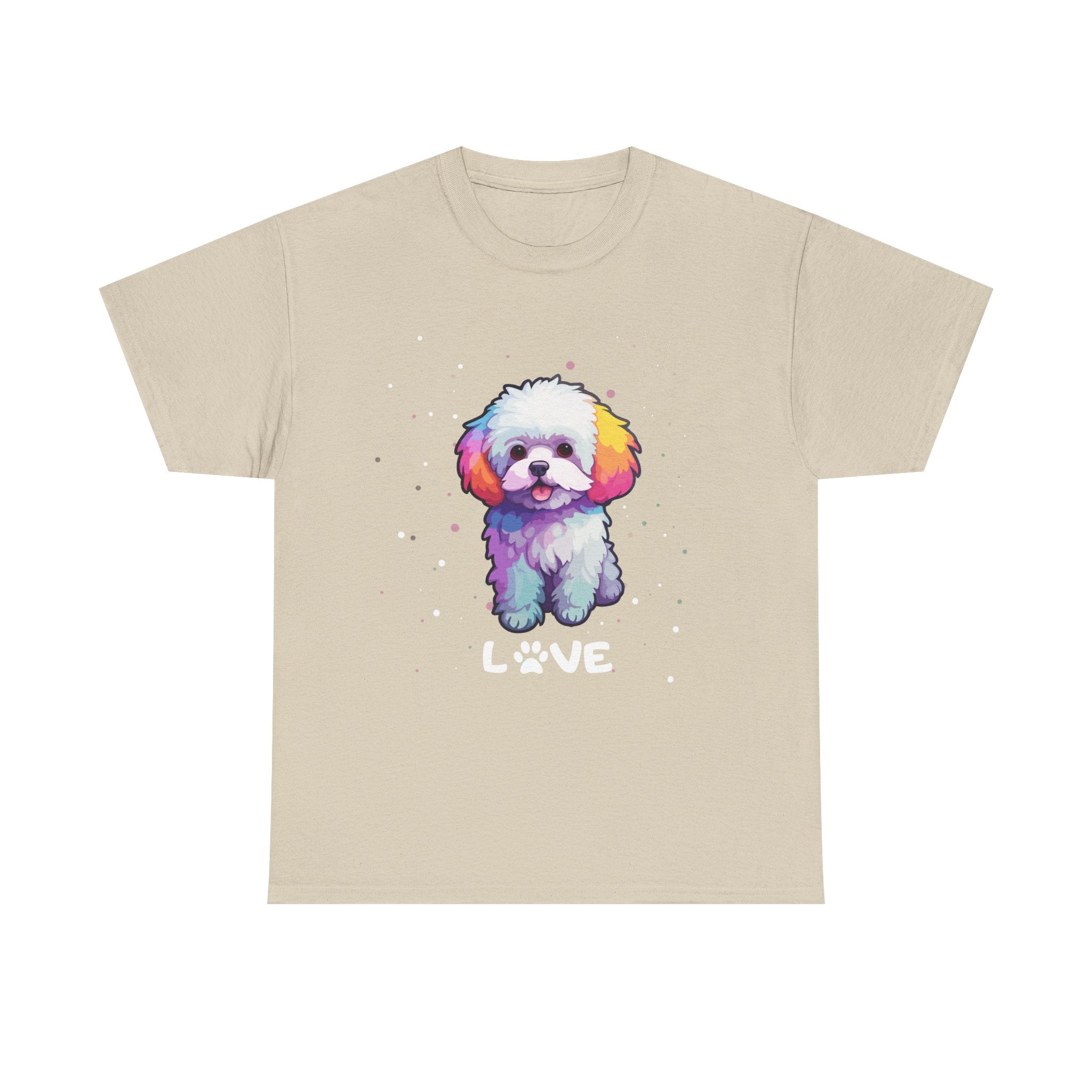 Dog T-Shirt: Bichon Frise Love