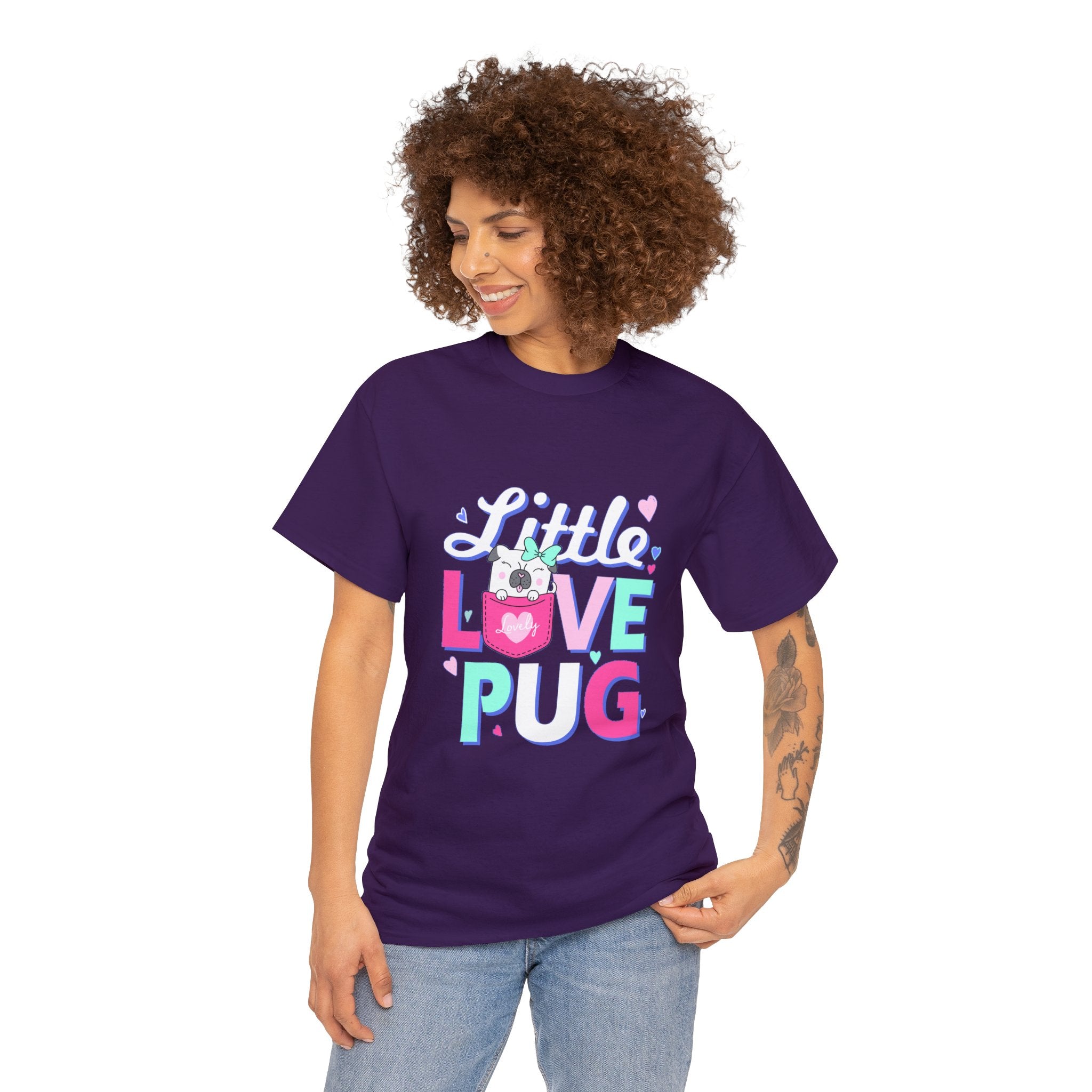 Pug T-Shirt: Little Love Pug