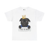 Pug T-Shirt: I Rule The World