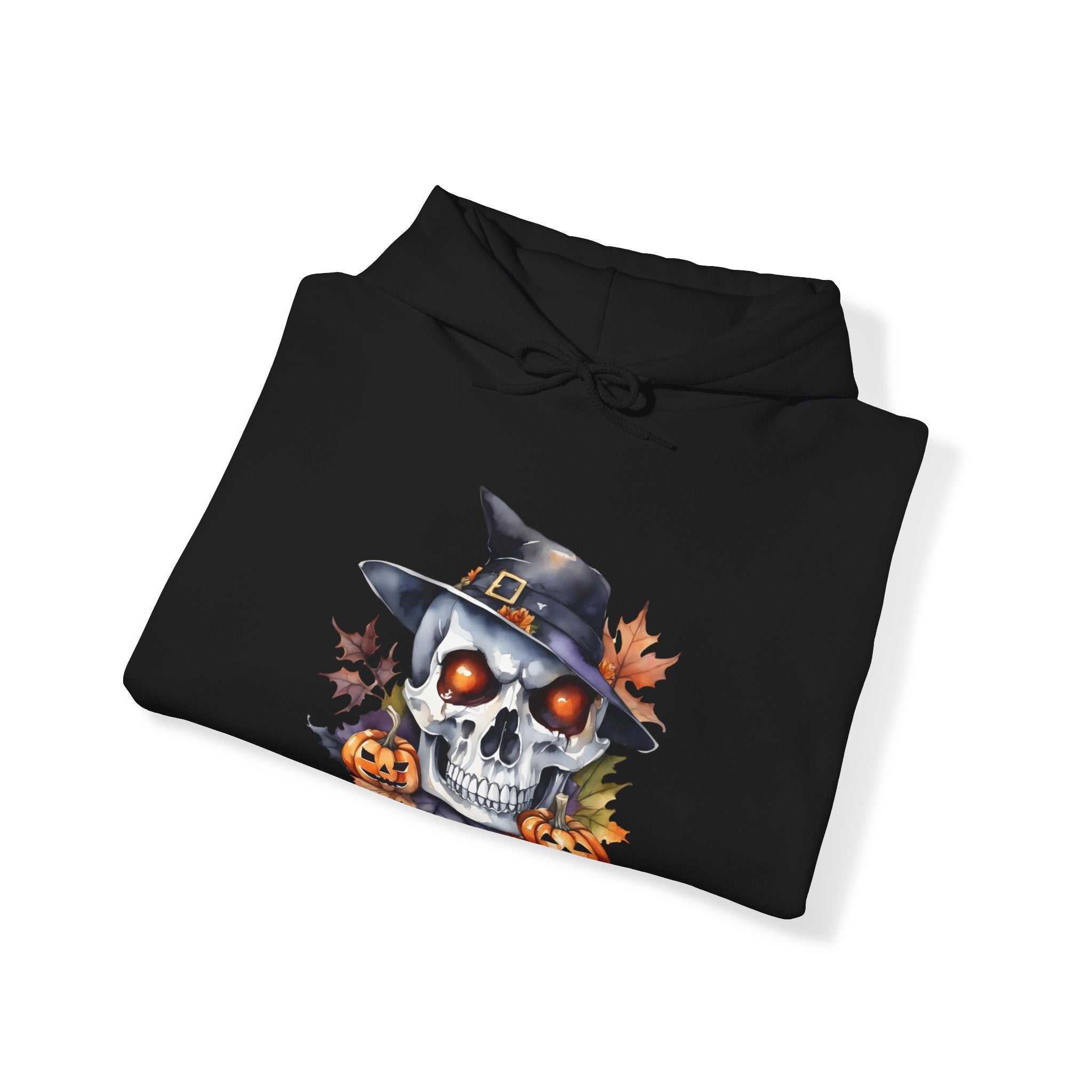 Halloween Hoodie: Witchy Skull