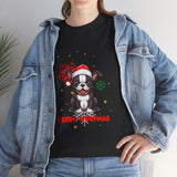 Christmas T-Shirt: Boston Terrier