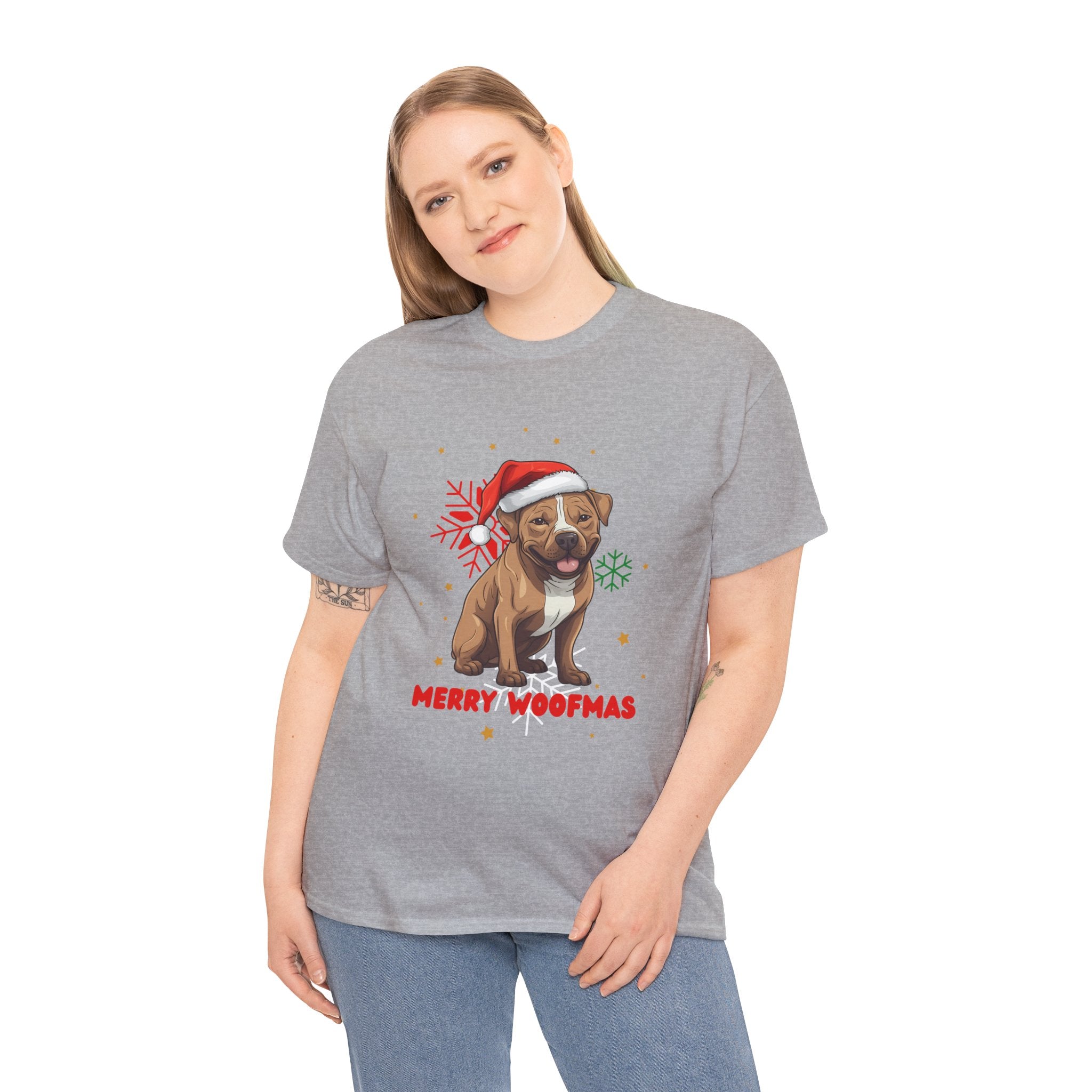 Christmas T-Shirt: Pit Bull #1