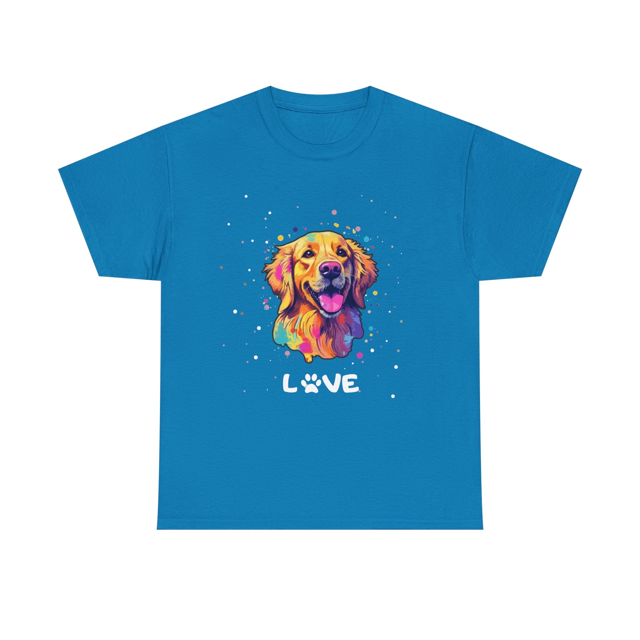 Dog T-Shirt: Golden Retriever Love