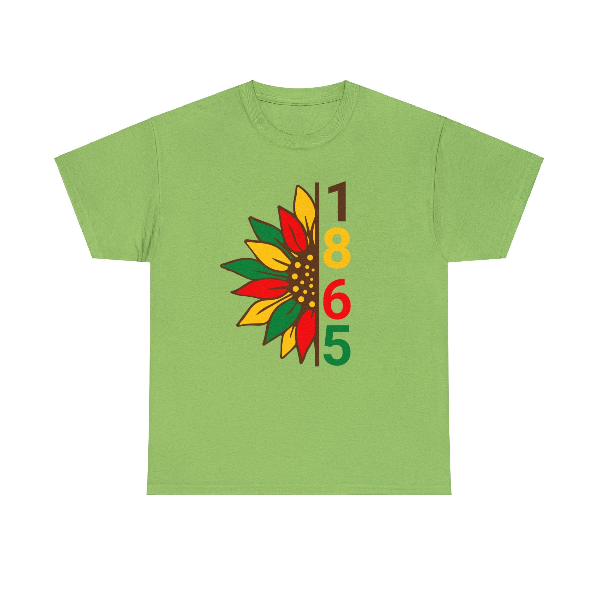 Juneteenth T-Shirt: 1865 Flower