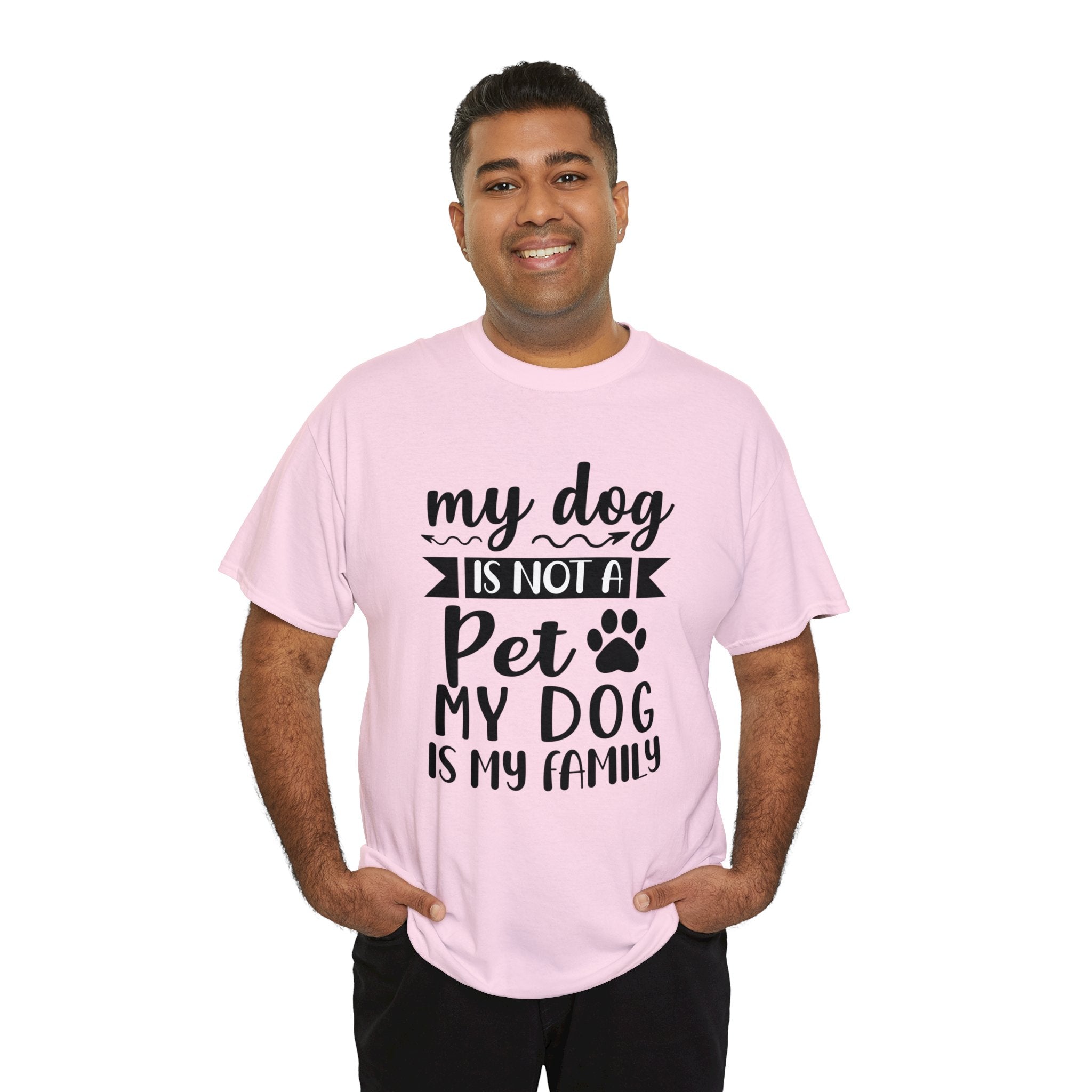 Dog T-Shirt: My Dog Is Not A Pet My Dog Is Family #2