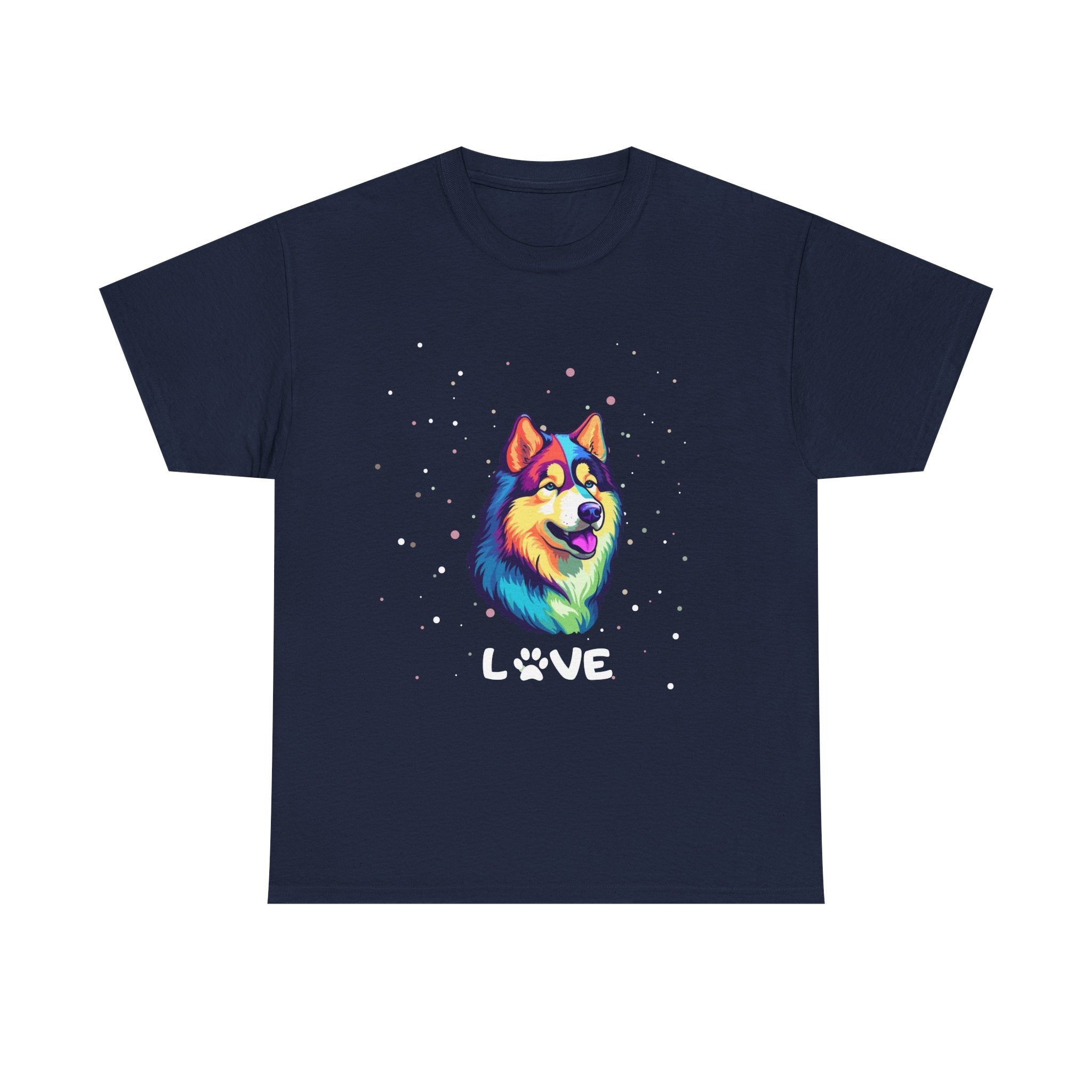 Dog T-Shirt: Alaskan Malamute Love