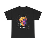 Dog T-Shirt: Golden Retriever Love