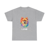 Dog T-Shirt: Pomeranian Love